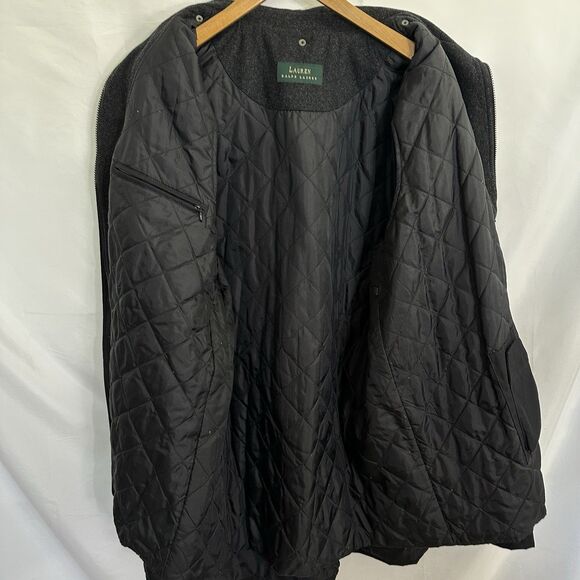 Lauren Ralph Lauren Men's XL Overcoat w/ Removable Insulated Wool Blend Lining - Picture 9 of 11
